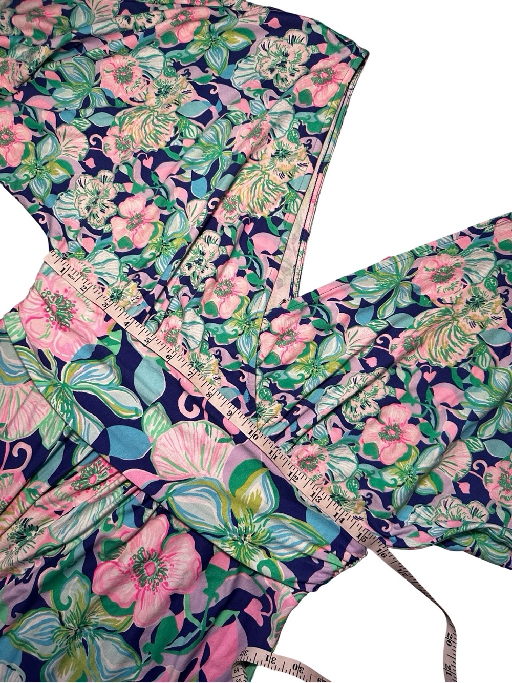 Lilly Pulitzer Parigi Maxi dress in Multi Beak Calm Carry On Large Coastal Chic - Picture 15 of 15